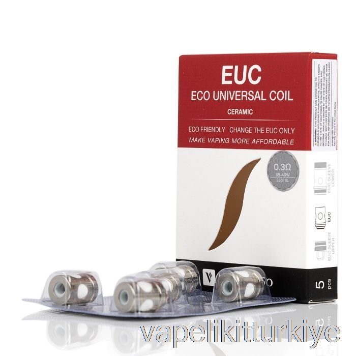 Vape Likit Vaporesso Euc Yedek Bobinler 0.3ohm Seramik Euc Ss316l